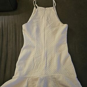 Adelyn Rae Cream Strappy Dress